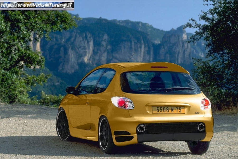 VirtualTuning PEUGEOT 206 by 