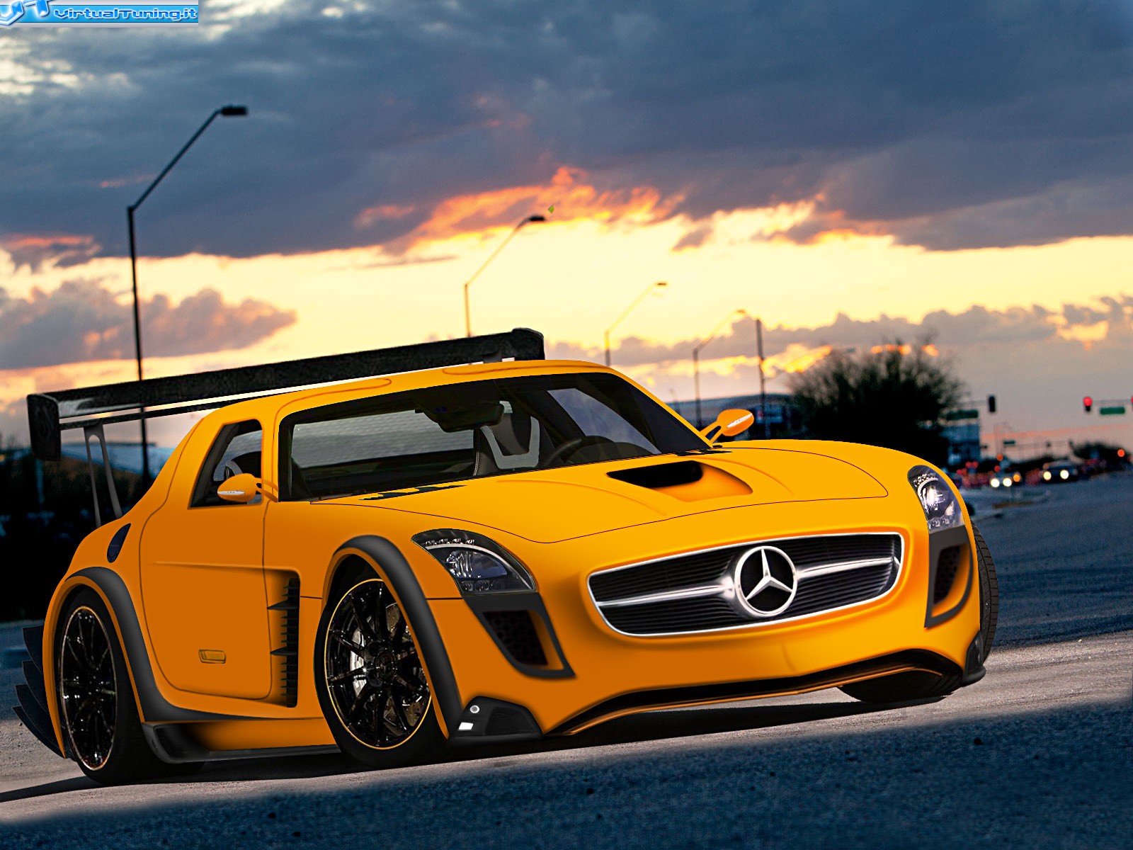 VirtualTuning MERCEDES SLS AMG E-Cell by 
