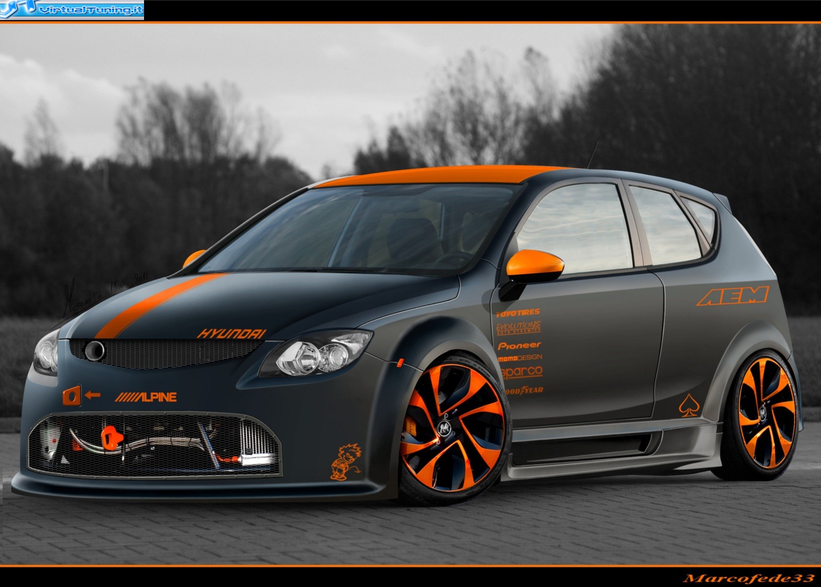 VirtualTuning HYUNDAI i30 by marcofede33