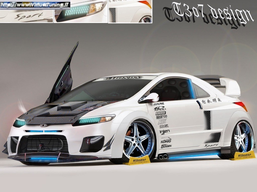 VirtualTuning HONDA Civic by 