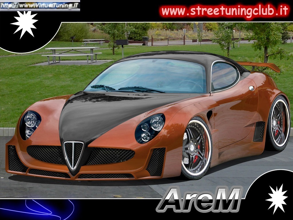 VirtualTuning ALFA ROMEO 8c by AreM