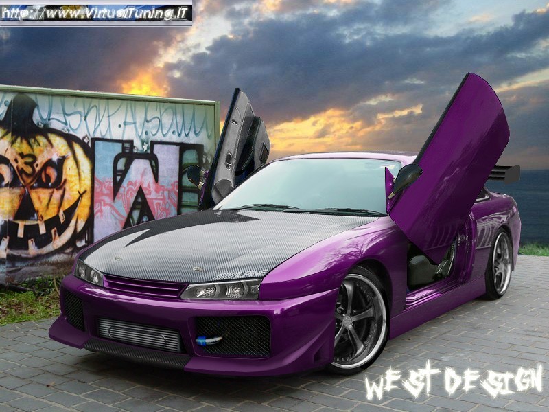 VirtualTuning NISSAN Silvia S14a by West