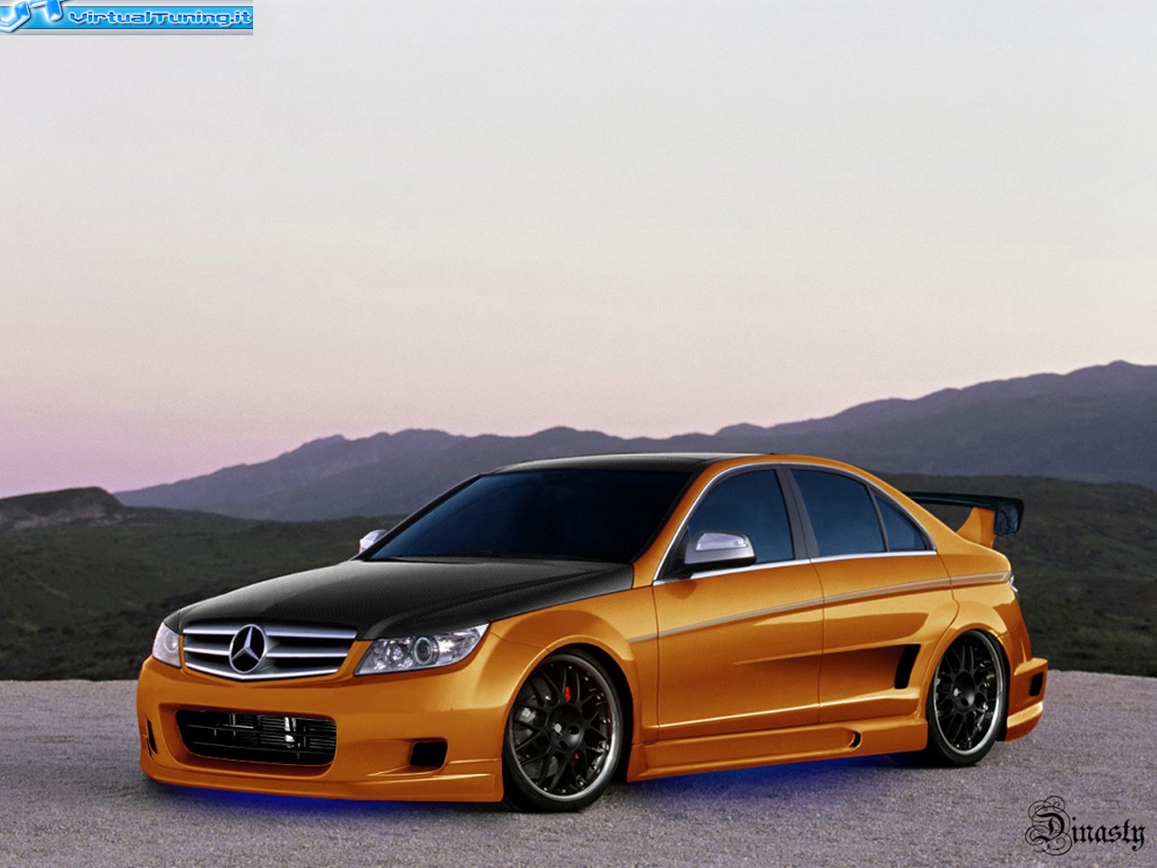 VirtualTuning MERCEDES Classe C by Dinasty