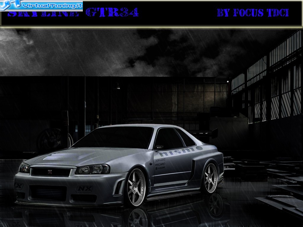 VirtualTuning NISSAN Skyline GTR34 by Focus TDCI