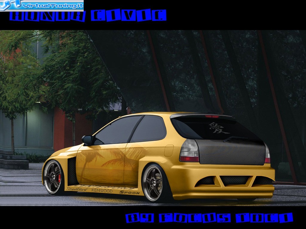 VirtualTuning HONDA Civic by Focus TDCI