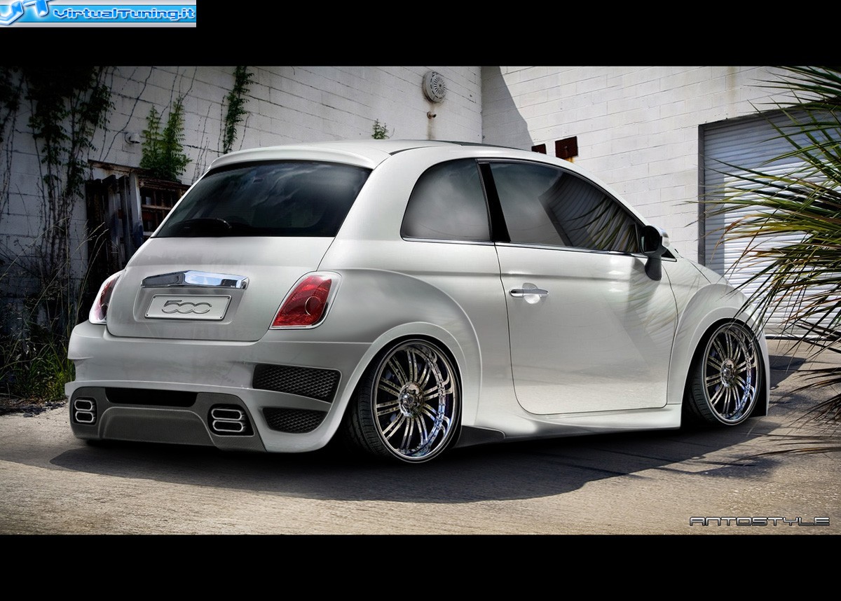 VirtualTuning FIAT 500 by AntoStyle