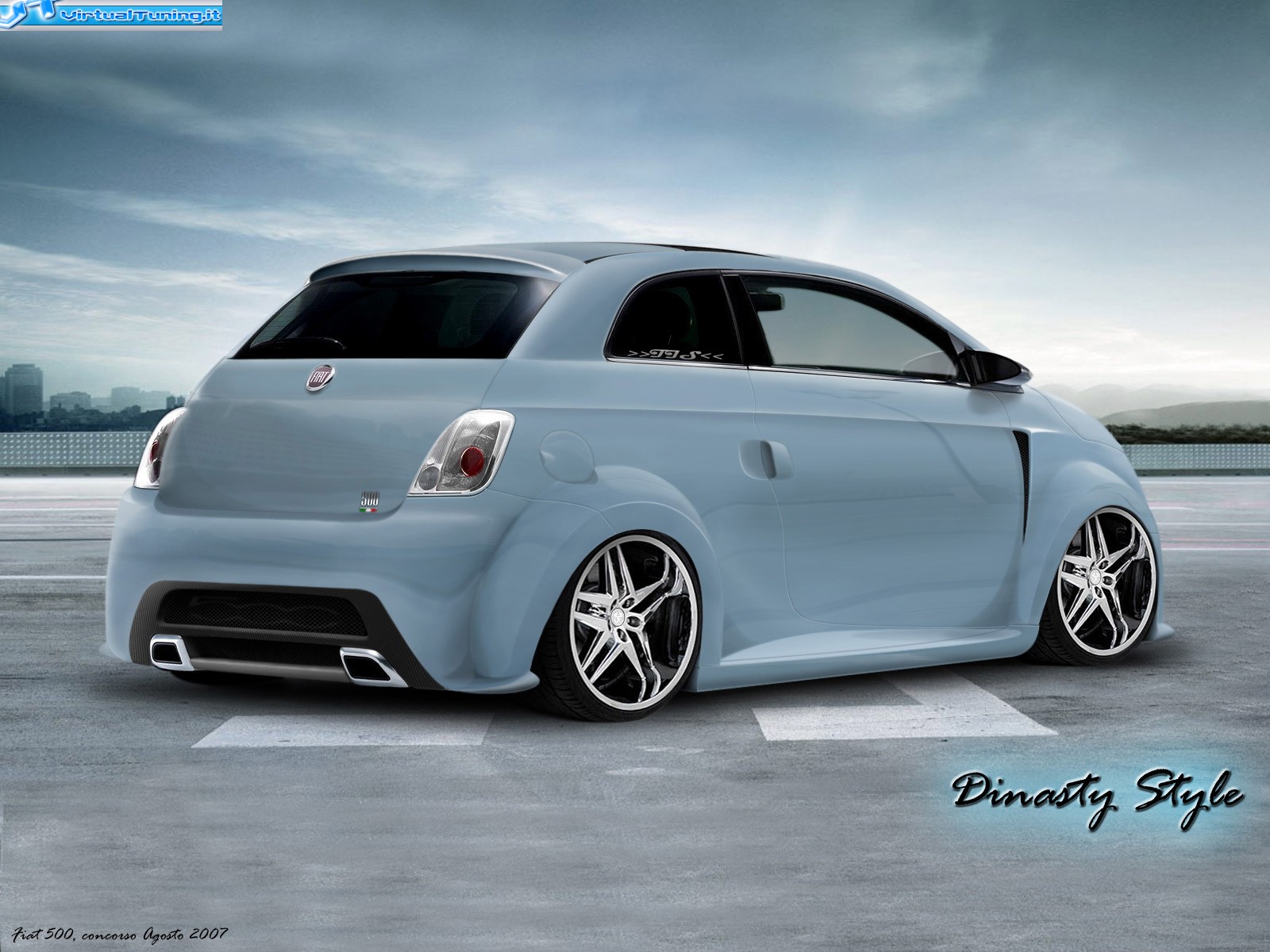 VirtualTuning FIAT 500 by Dinasty