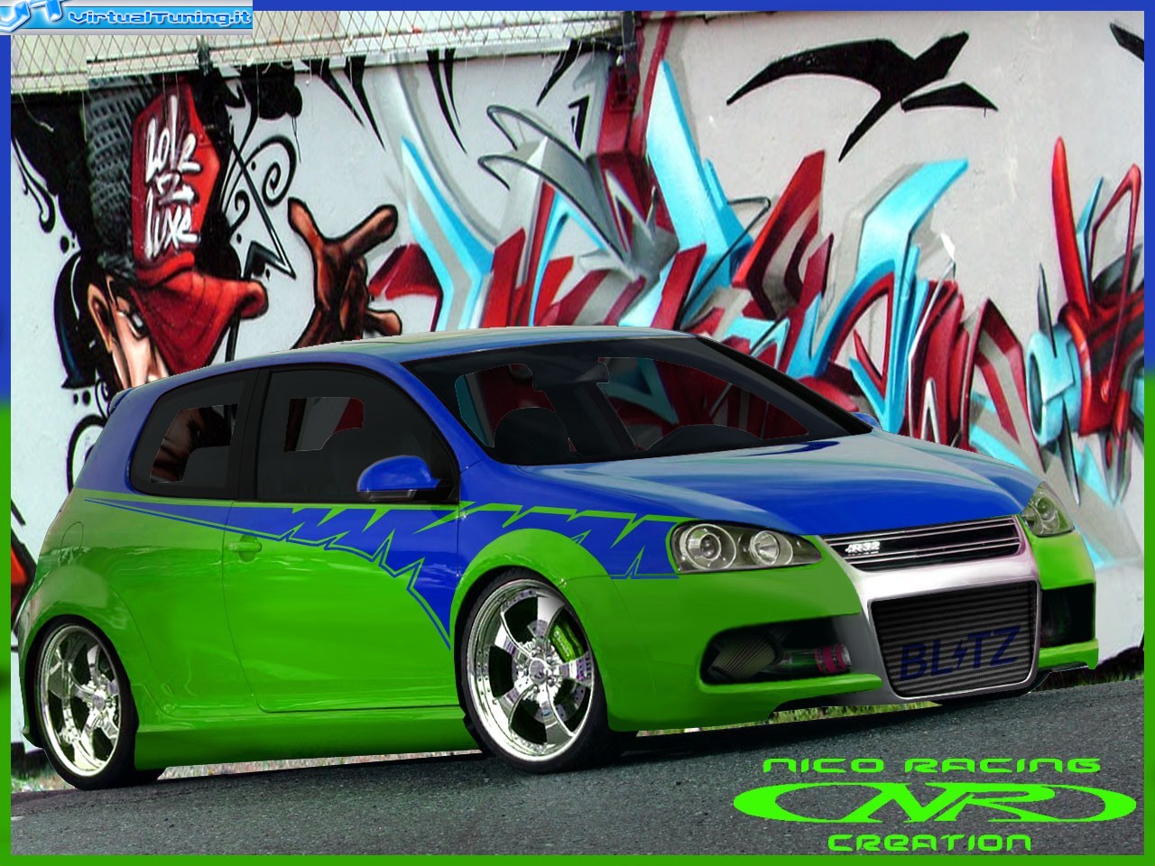 VirtualTuning VOLKSWAGEN Golf R32 by Nico Street Racers