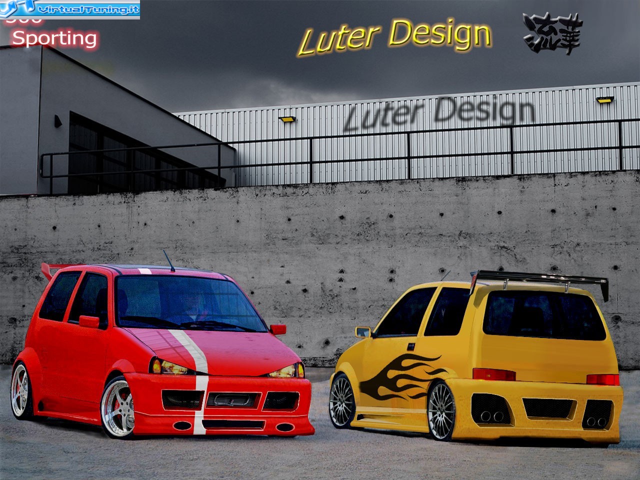 VirtualTuning FIAT 500 by Luter