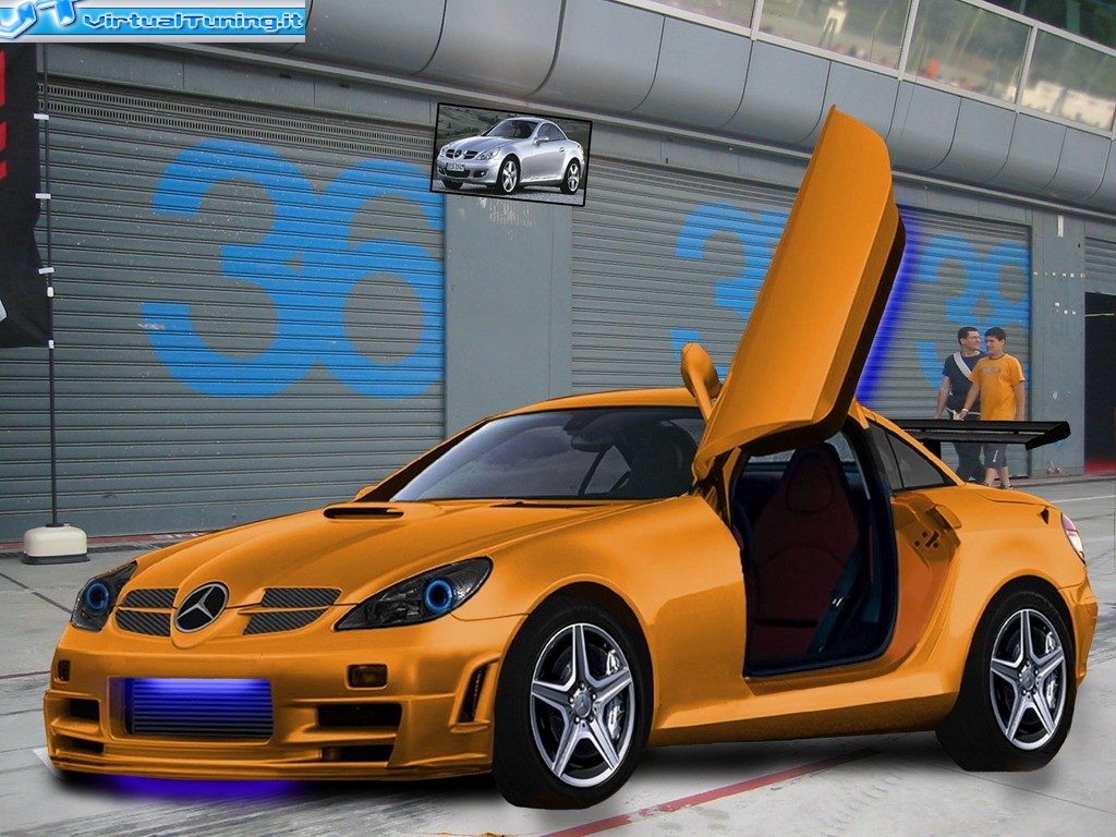 VirtualTuning MERCEDES SLK by andreiguodala9