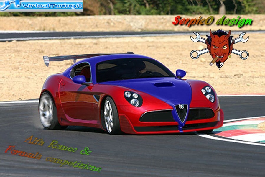 VirtualTuning ALFA ROMEO 8c competizione by 