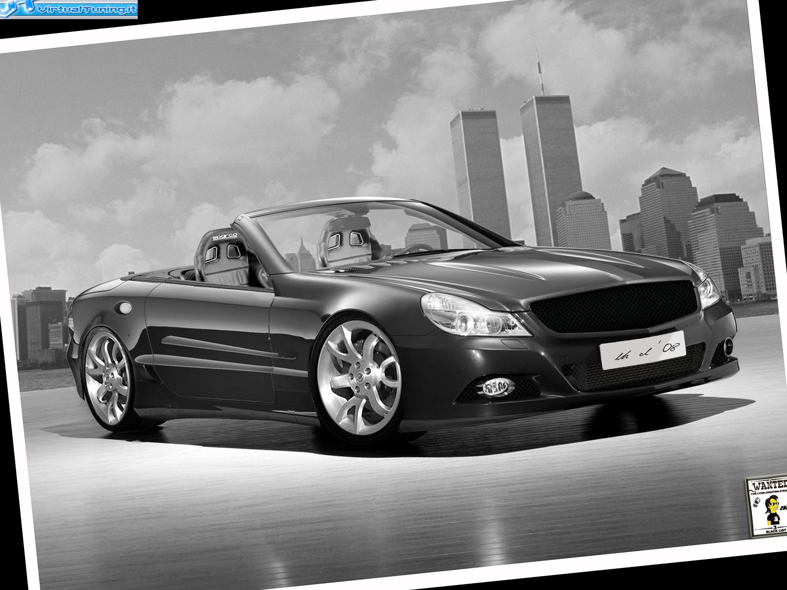 VirtualTuning MERCEDES SL500 by 