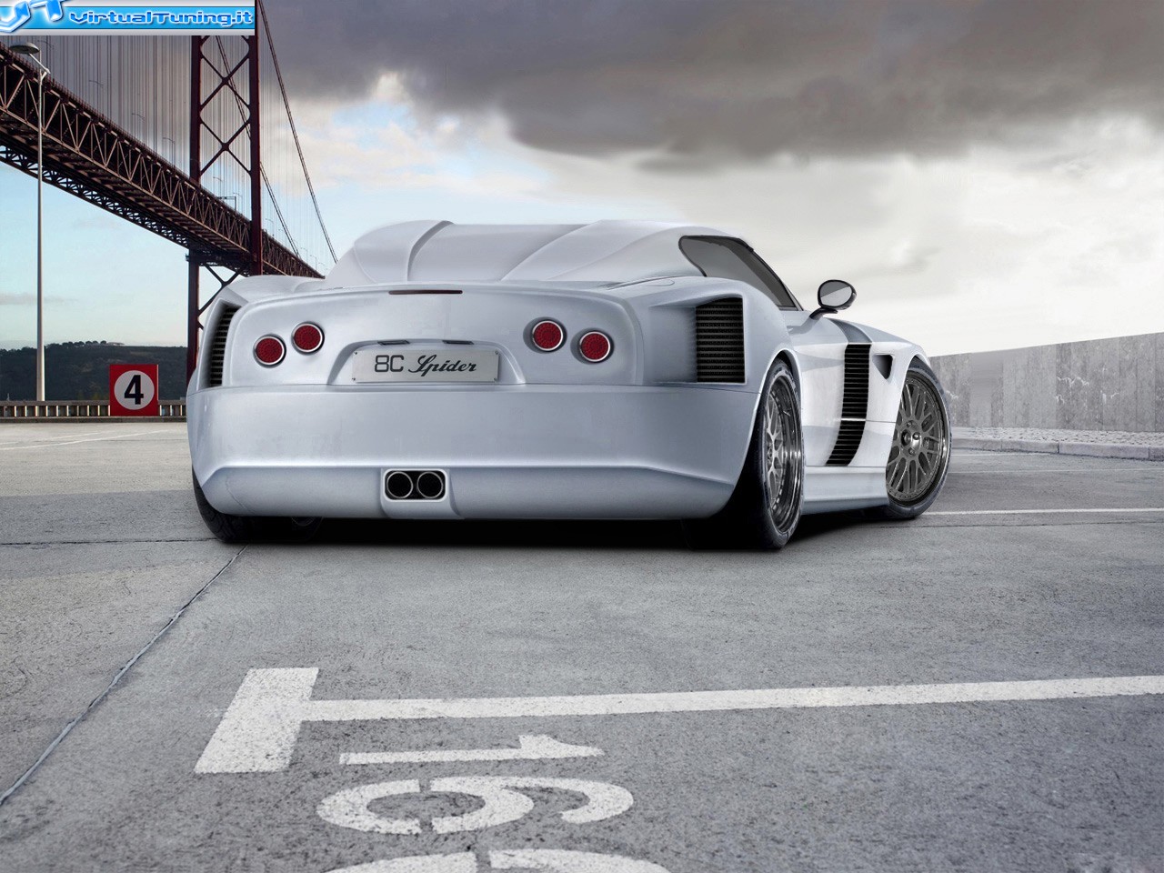 VirtualTuning ALFA ROMEO 8 C spider by 