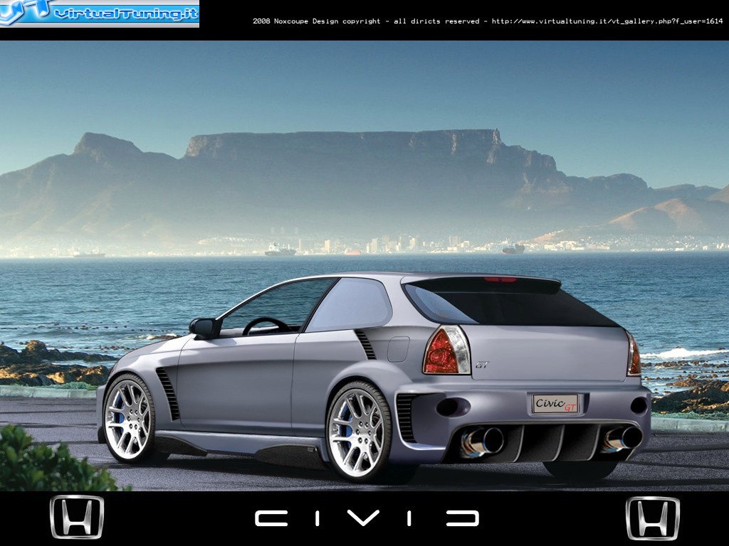 VirtualTuning HONDA Civic by Noxcoupe