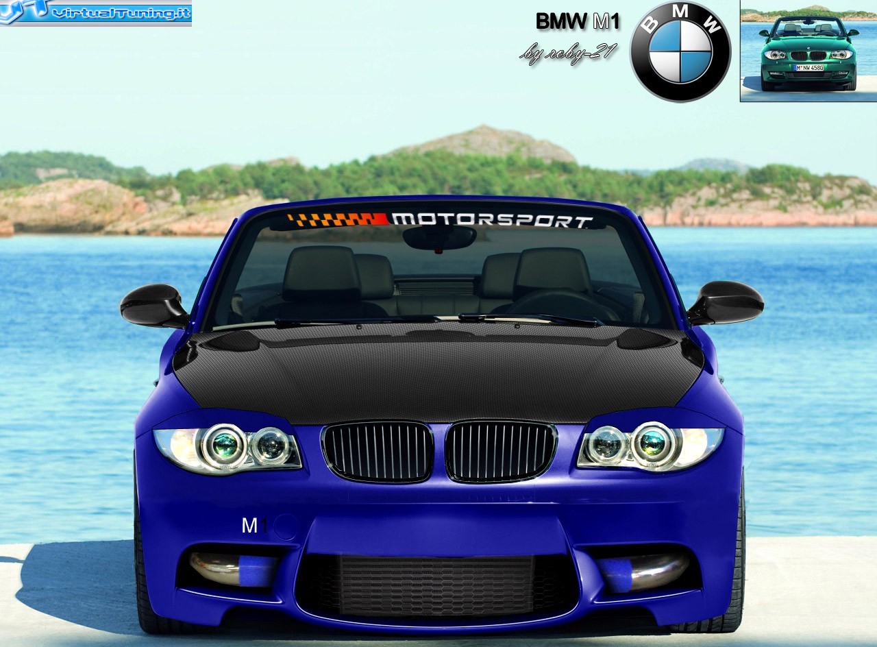 VirtualTuning BMW Serie 1 cabrio by roby-21