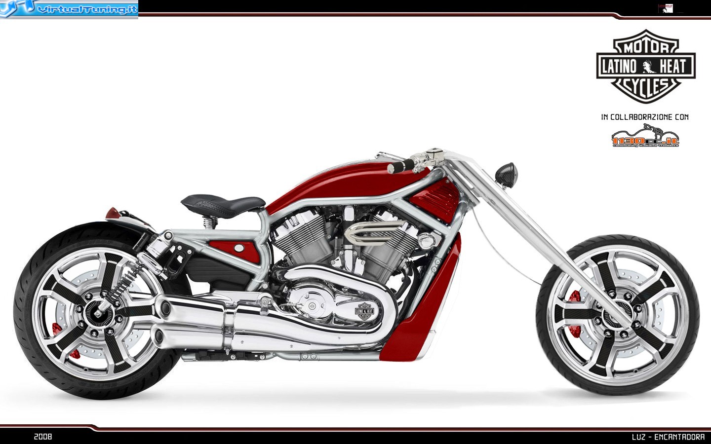 VirtualTuning Harley-Davidson v-road by LATINO HEAT