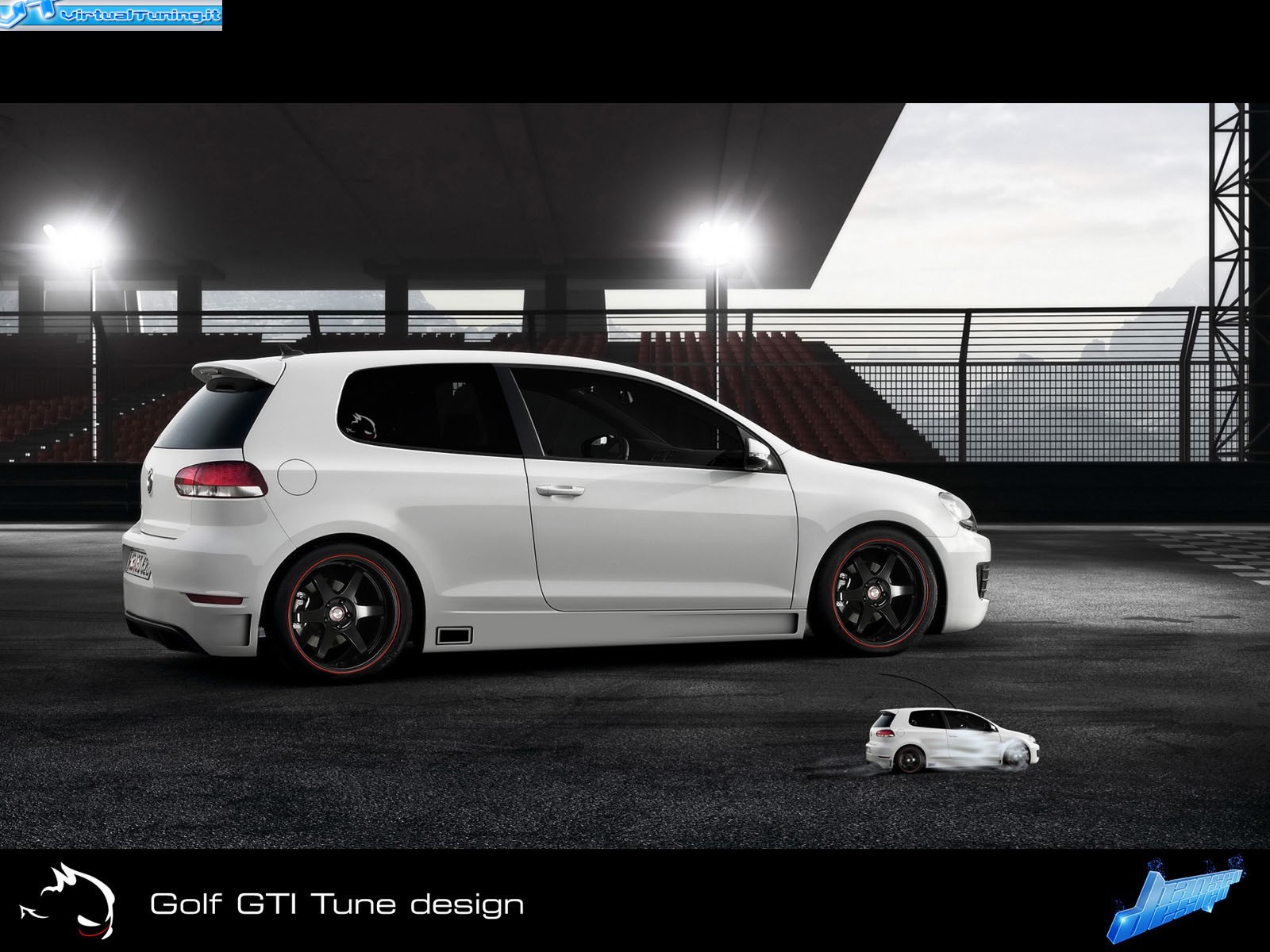 VirtualTuning VOLKSWAGEN Golf GTI VI by HansenDesign