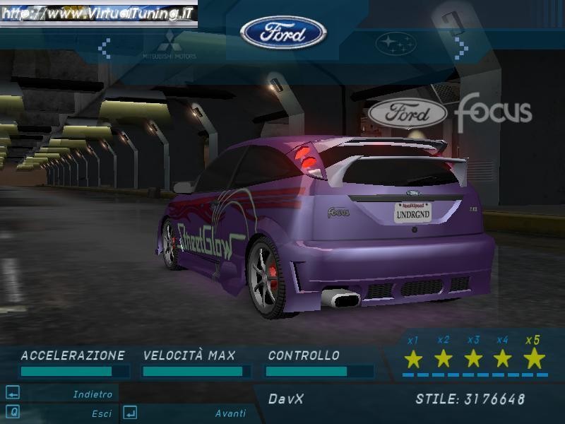 Games Car: FORD Focus by DavX