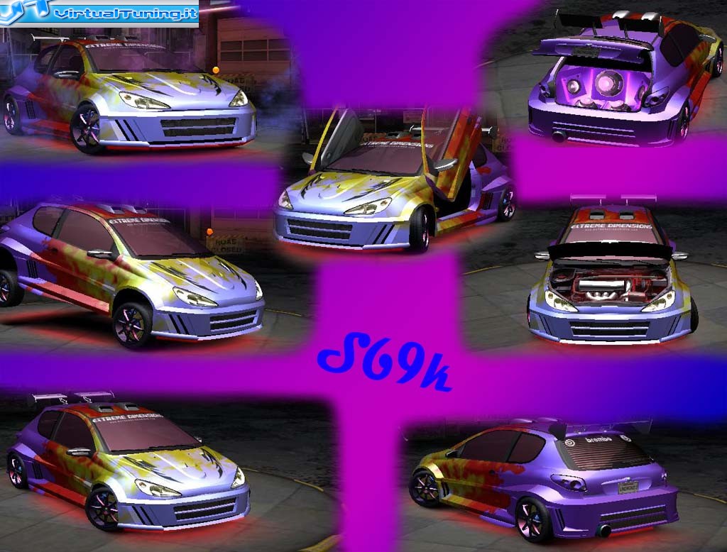 Games Car: PEUGEOT 206 by siuk69