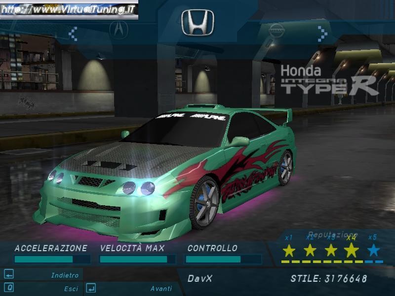 Games Car: HONDA Integra by DavX