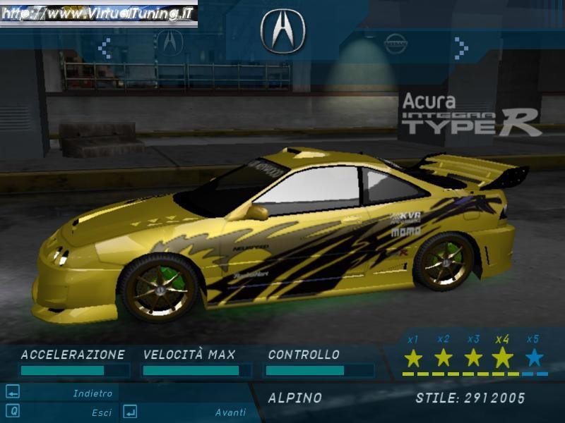 Games Car: HONDA Integra by Karbonkio