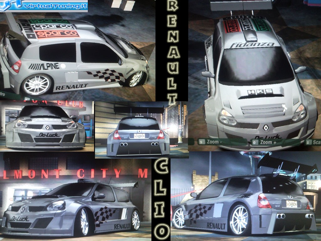 Games Car: RENAULT Clio V6 by mondomarcio