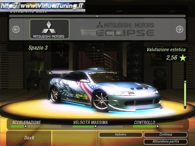 Games Car: MITSUBISHI Eclipse by DavX