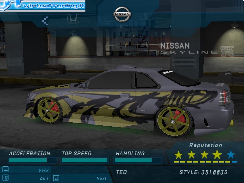 Games Car: NISSAN Skyline by titeo