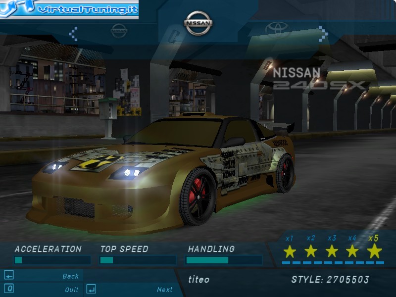 Games Car: NISSAN 240SX by titeo