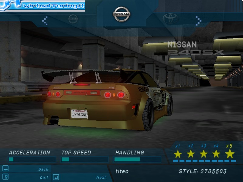 Games Car: NISSAN 240SX by titeo