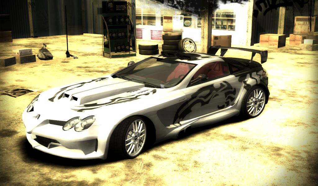 Games Car: MERCEDES SLR McLaren by Tanhir_Dragon