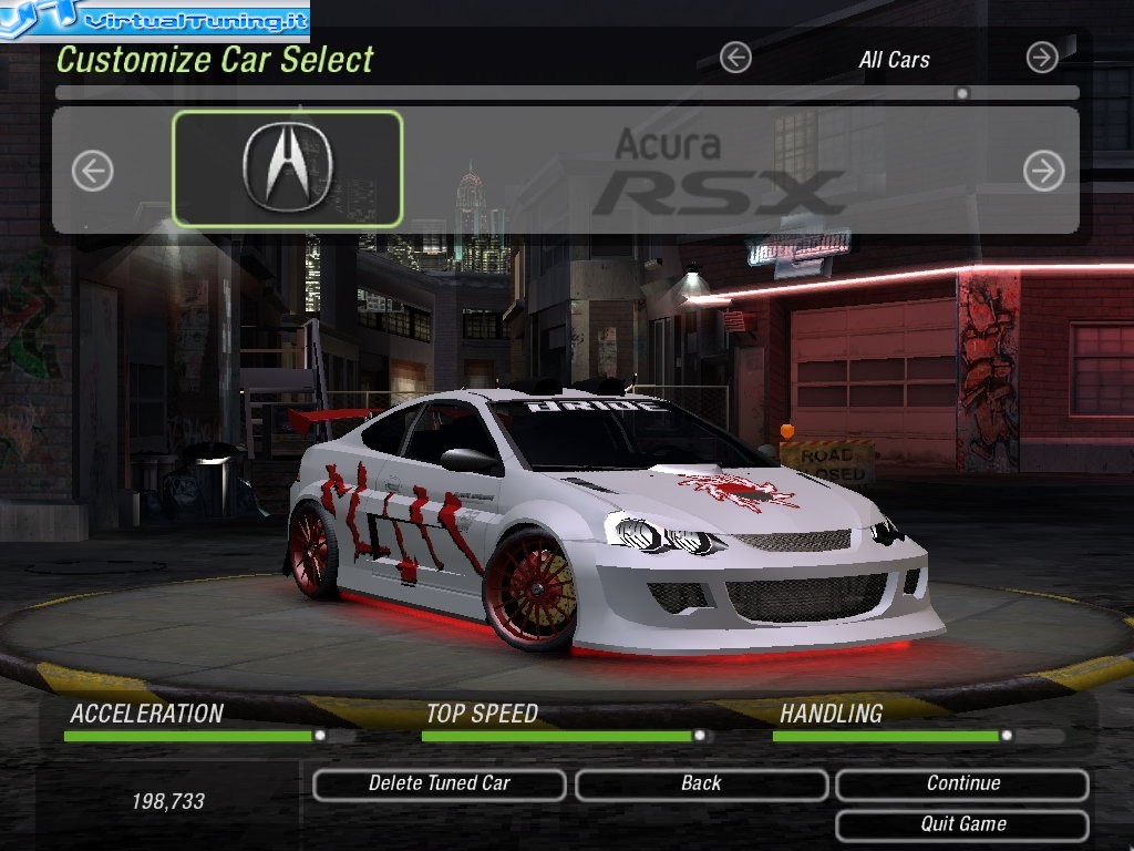 Games Car: ACURA Rsx by Xtremeboy