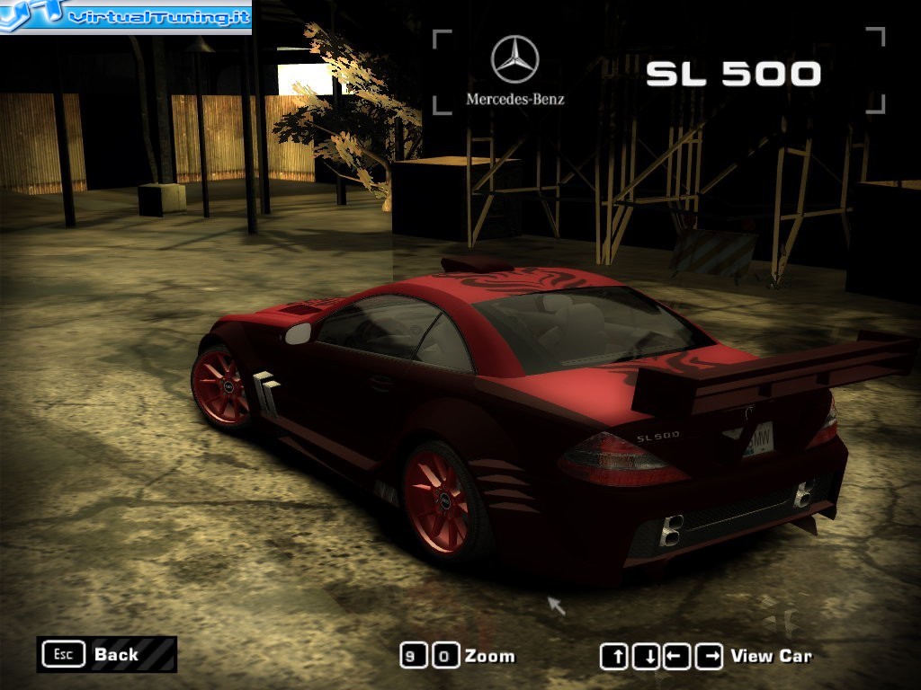 Games Car: MERCEDES SL500 by Xtremeboy