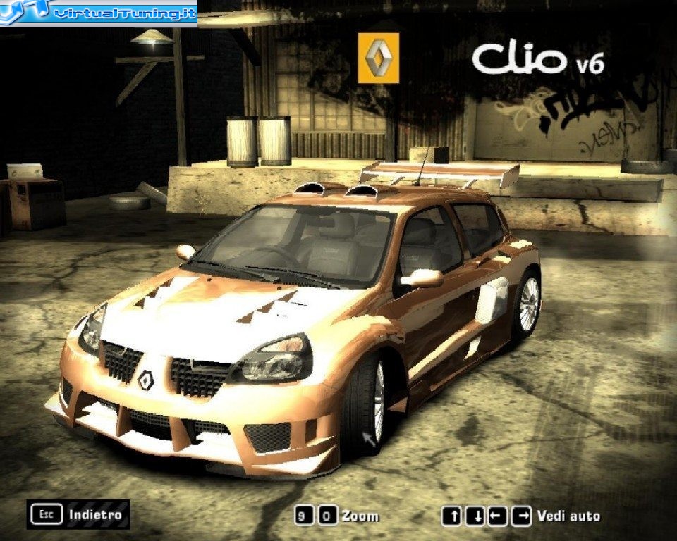 Games Car: RENAULT Clio V6 by Colin
