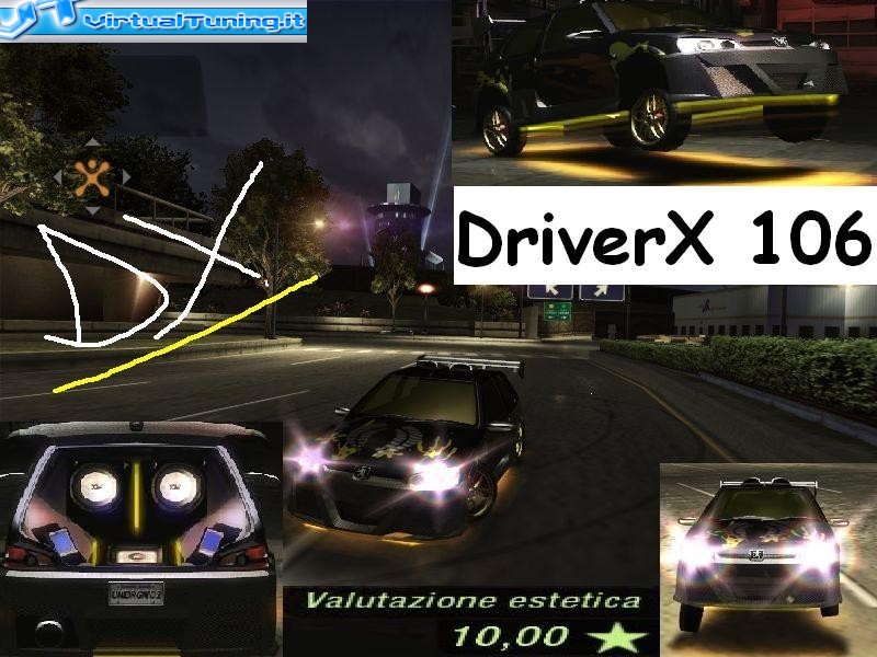 Games Car: PEUGEOT 106 by driverX