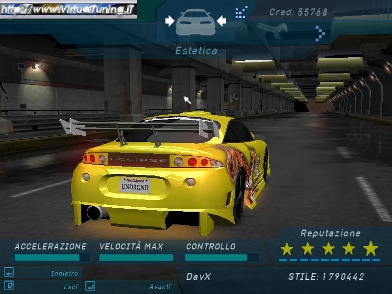 Games Car: MITSUBISHI Eclipse by DavX