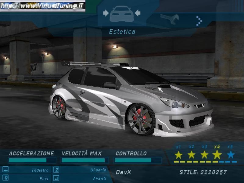 Games Car: PEUGEOT 206 by DavX