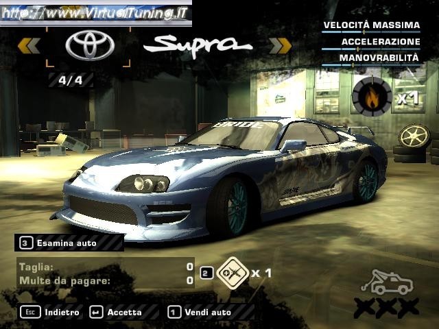 Games Car: TOYOTA Supra by malby