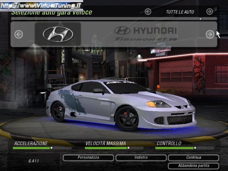 Games Car: HYUNDAI Tiburon by t3o7