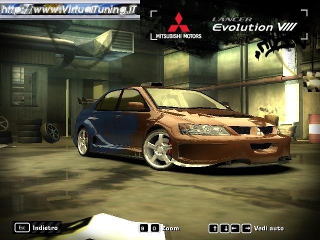 Games Car: MITSUBISHI Lancer Evo VIII by malby