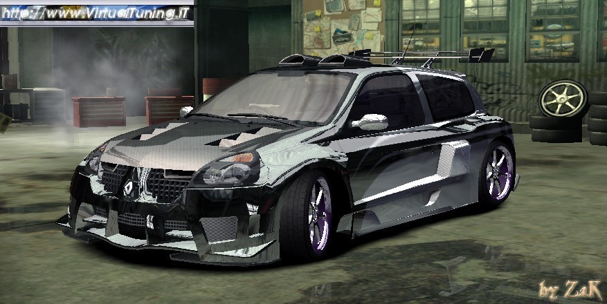 Games Car: RENAULT Clio V6 by ZAK