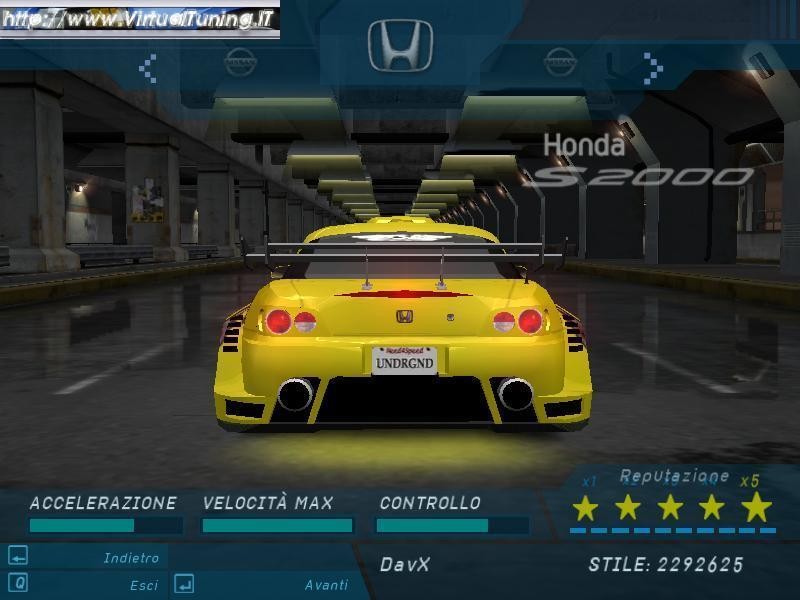 Games Car: HONDA S2000 by DavX