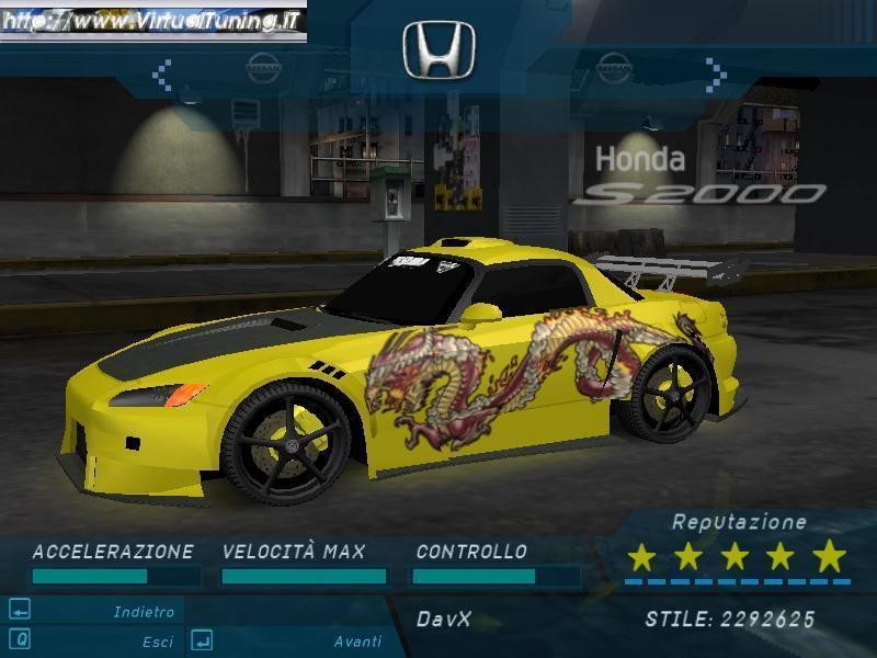 Games Car: HONDA S2000 by DavX