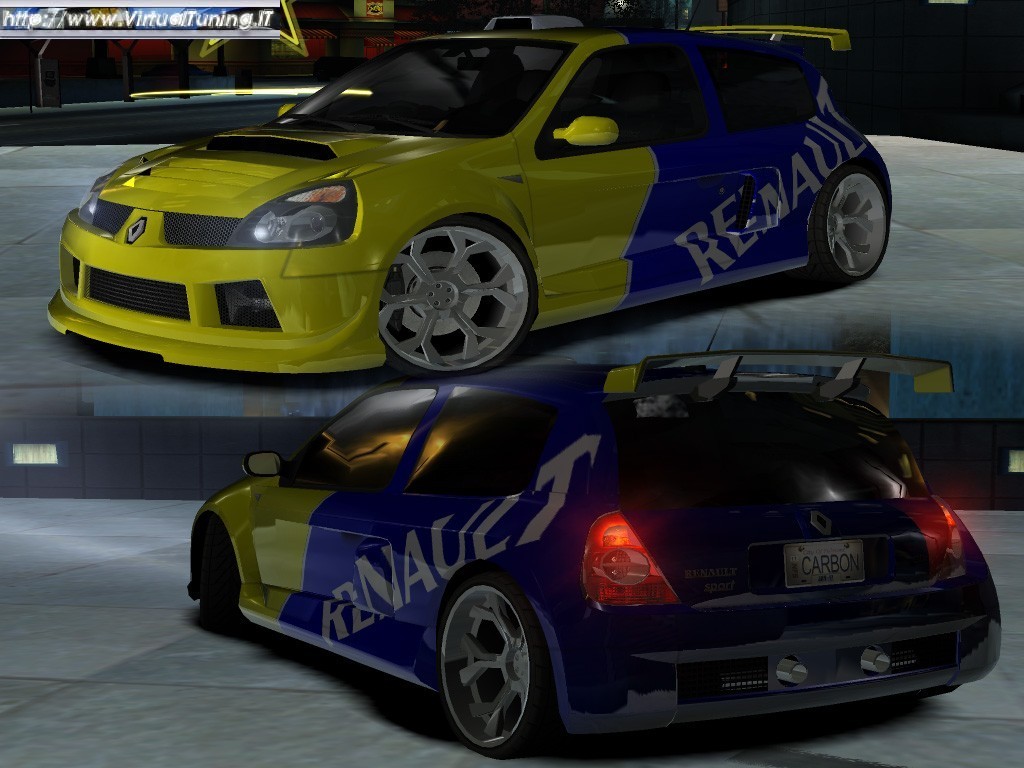 Games Car: RENAULT Clio V6 by DavX