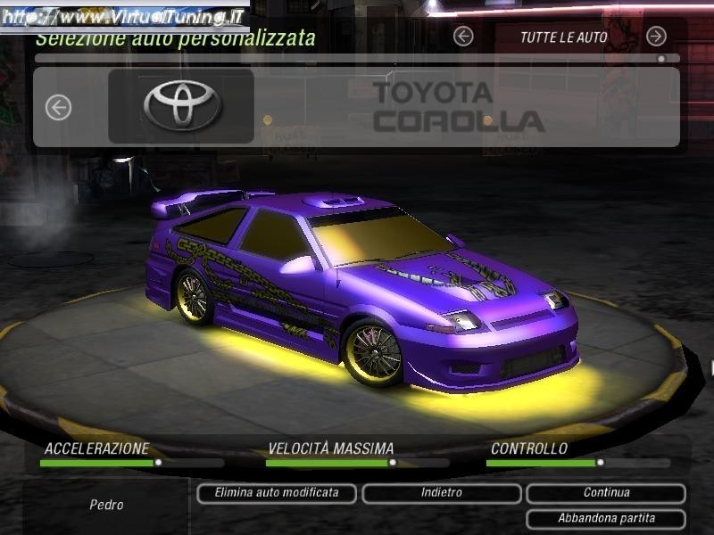 Games Car: TOYOTA Corolla by Digital X