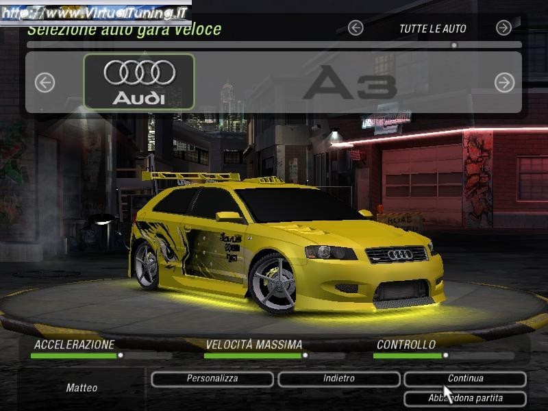 Games Car: AUDI A3 by t3o7