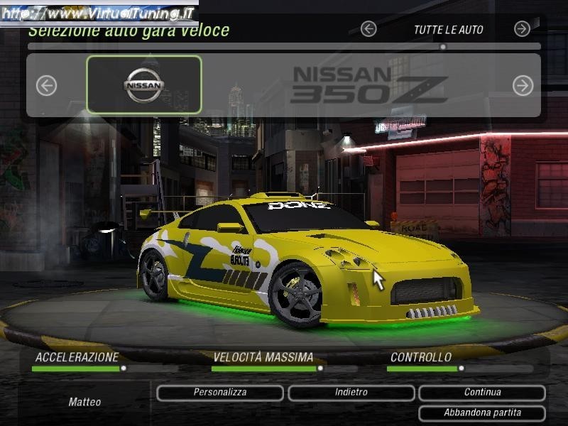 Games Car: NISSAN 350Z by t3o7