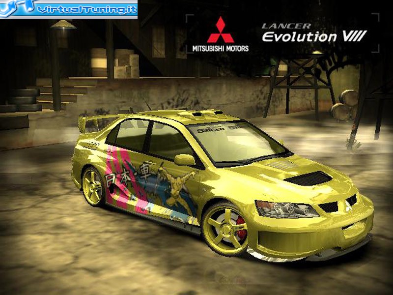 Games Car: MITSUBISHI Lancer Evo VIII by Zellee