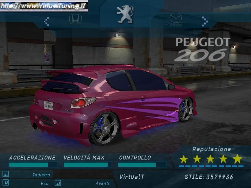 Games Car: PEUGEOT 206 by DavX