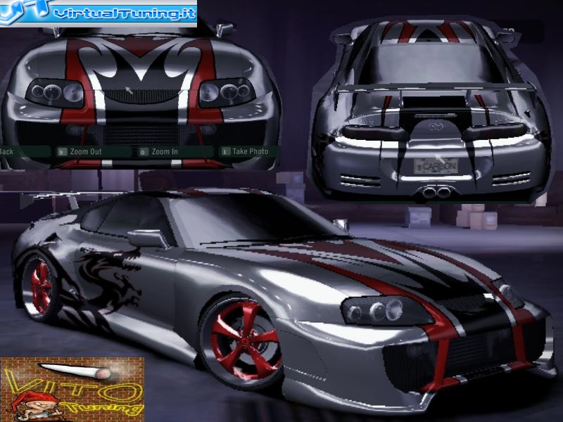Games Car: TOYOTA Supra by EVR